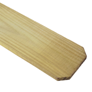 5/8-in x 5-1/2-in x 6-ft Pressure Treated Southern Yellow Pine Dog Ear Fence Picket