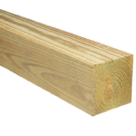 6-in x 6-in x 8-ft #2 Ground Contact Wood Pressure Treated Lumber