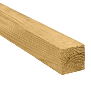 4-in x 4-in x 8-ft #2 Square Ground Contact Wood Pressure Treated Lumber