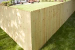 6-ft x 8-ft Pressure Treated Pine Dog Ear Privacy Stockade Fence Panel