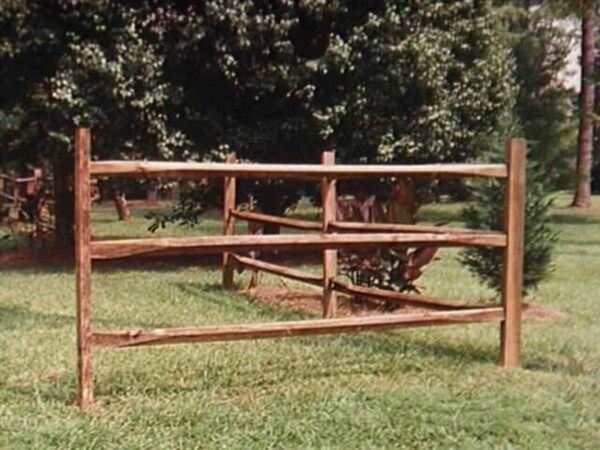 4-in x 7-ft Pressure Treated Pine Flat-top Split-rail Corner Wood Fence Post